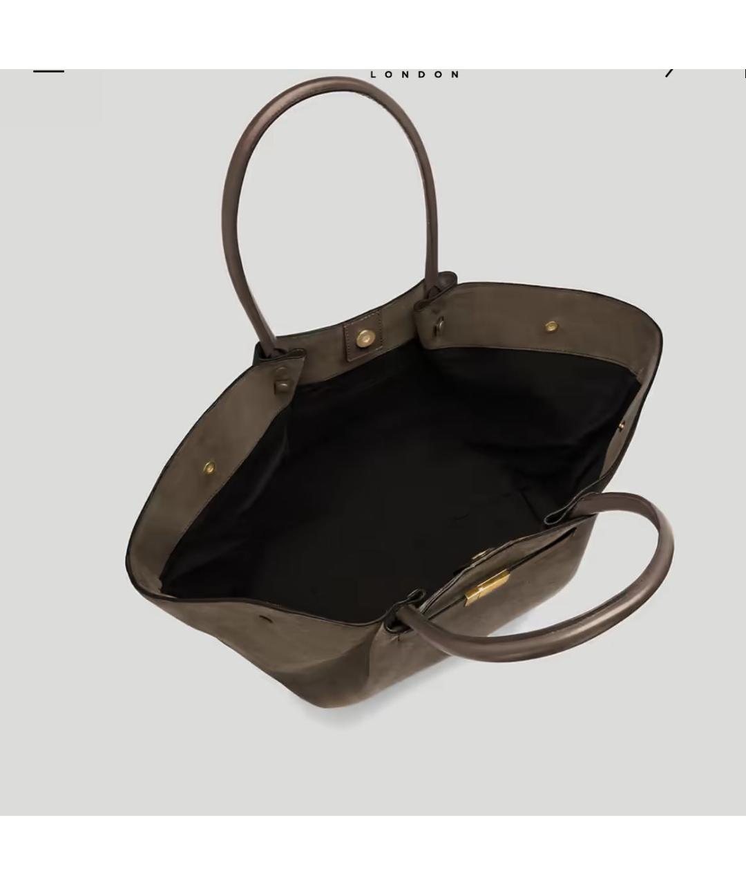 DEMELLIER Замшевая сумка тоут, фото 3