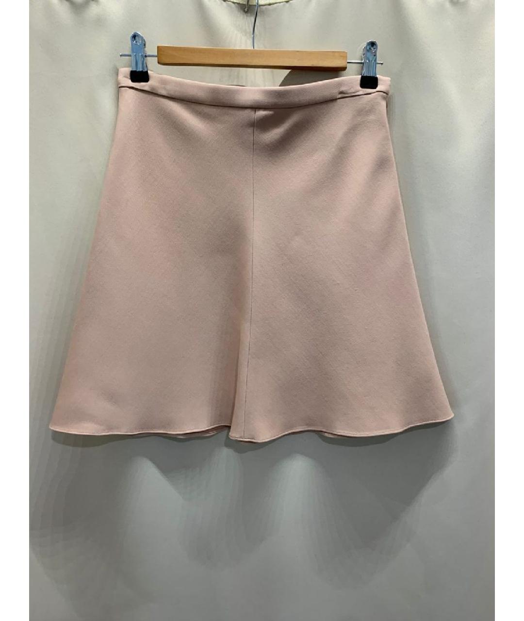 CHRISTIAN DIOR Бежевый шерстяной костюм с юбками, фото 3