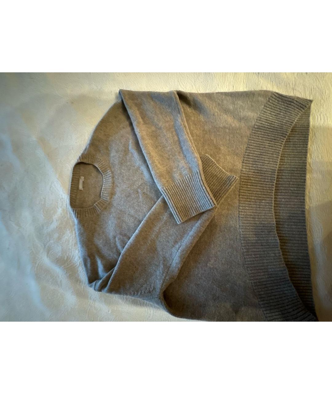 12 STOREEZ Антрацитовый кашемировый джемпер / свитер, фото 3