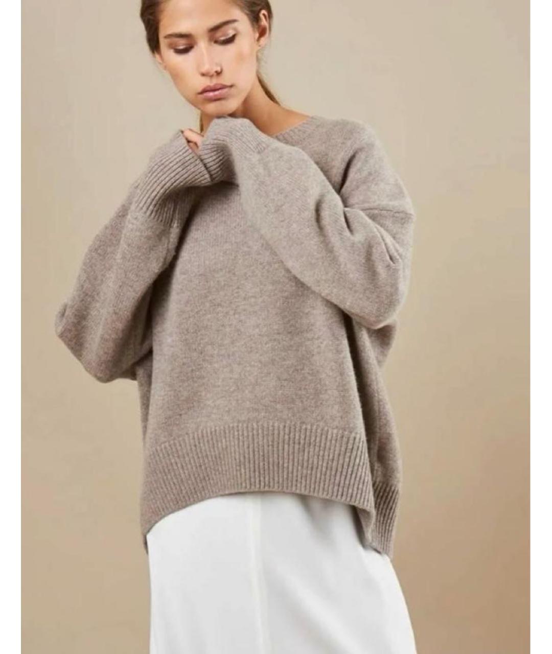 12 STOREEZ Антрацитовый кашемировый джемпер / свитер, фото 3