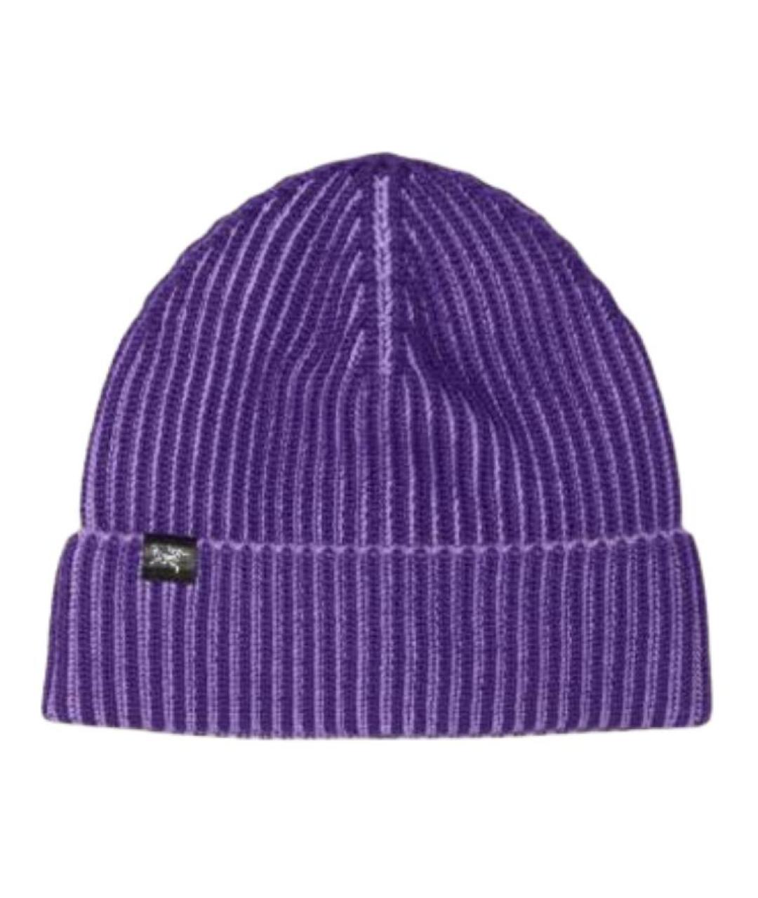 ARCTERYX Черная шерстяная шапка, фото 2