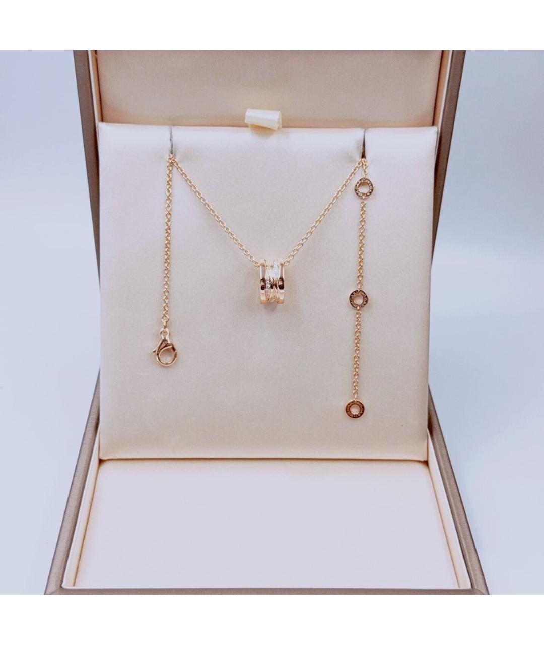 BVLGARI Розовое колье из розового золота, фото 7
