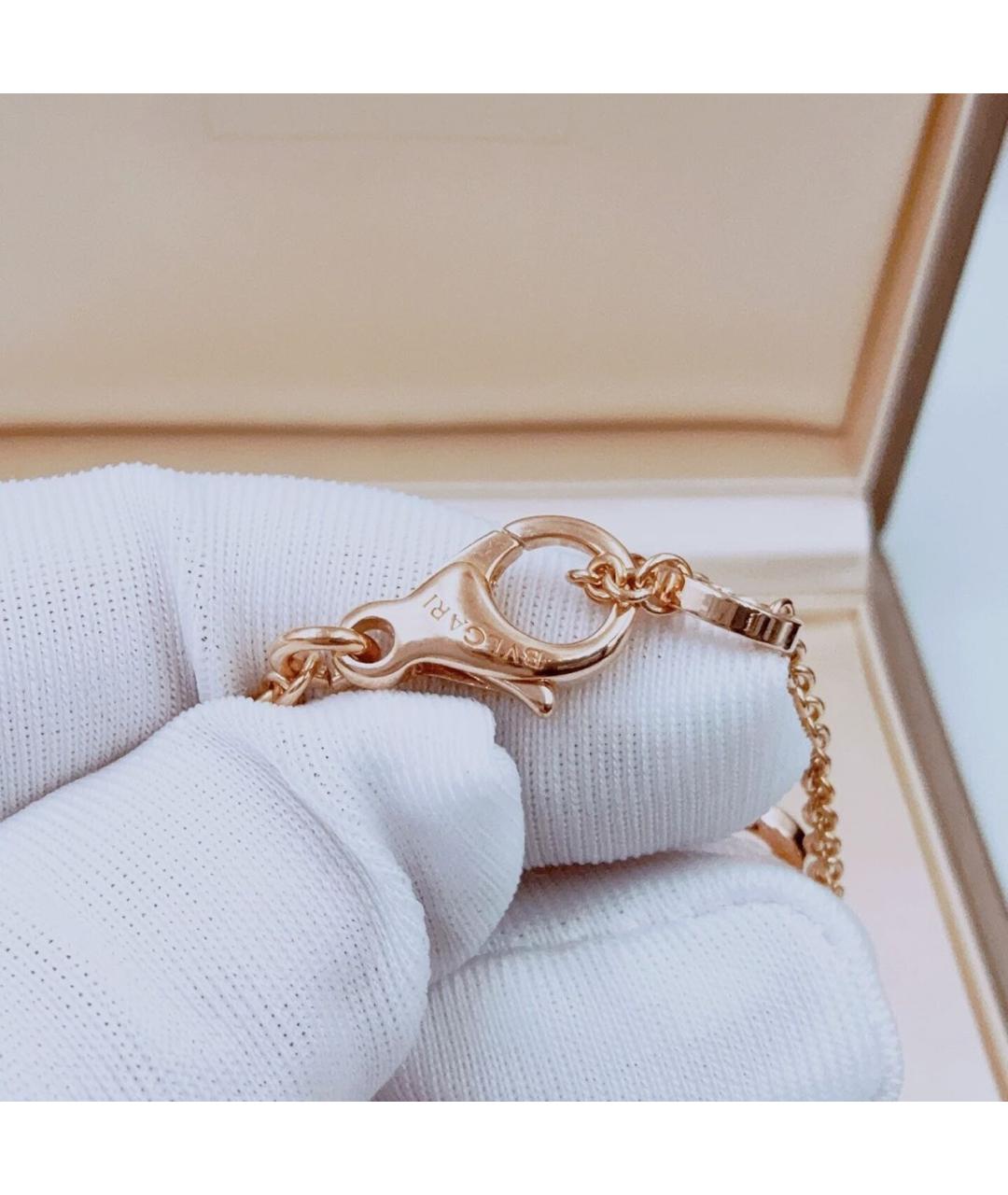 BVLGARI Розовое колье из розового золота, фото 6