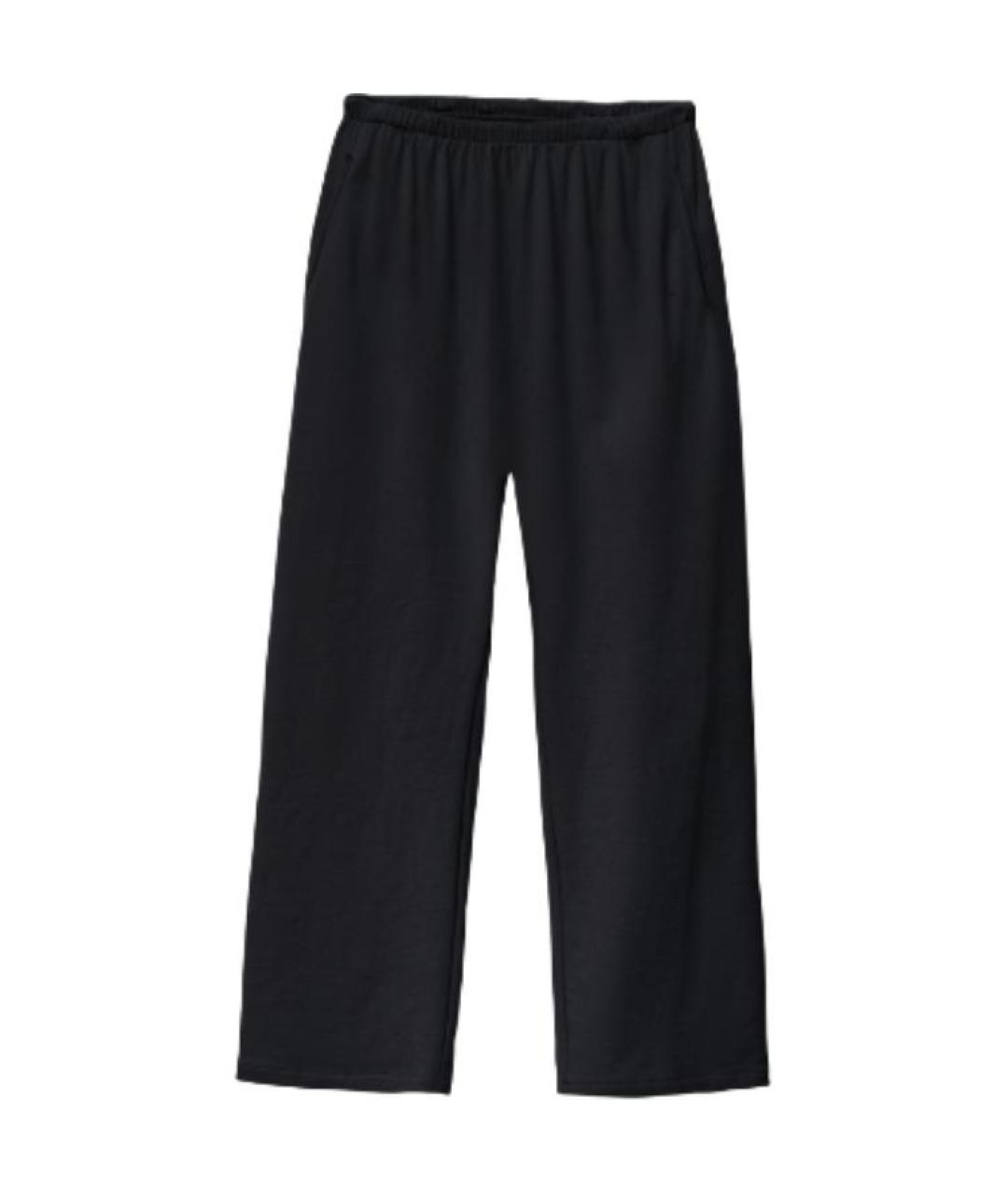 YEEZY Черные прямые брюки, фото 1