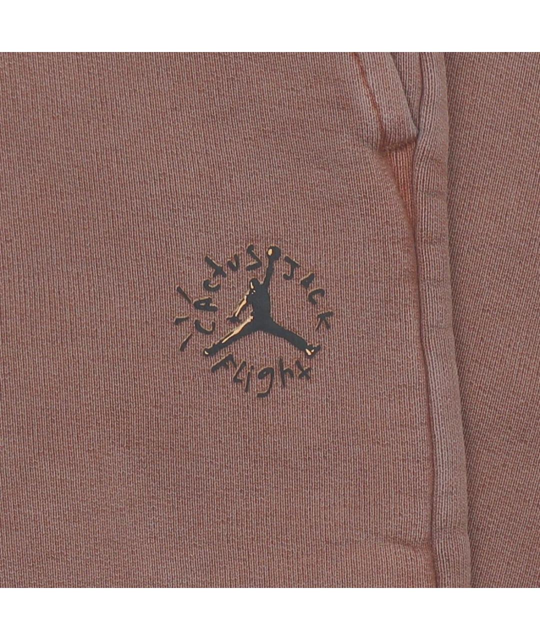 JORDAN Коричневые хлопковые повседневные брюки, фото 3