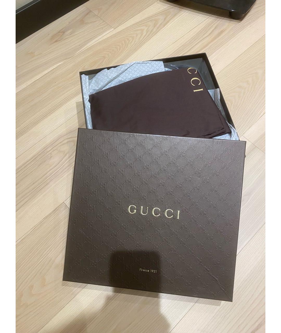 GUCCI Черные кожаные полусапоги, фото 2