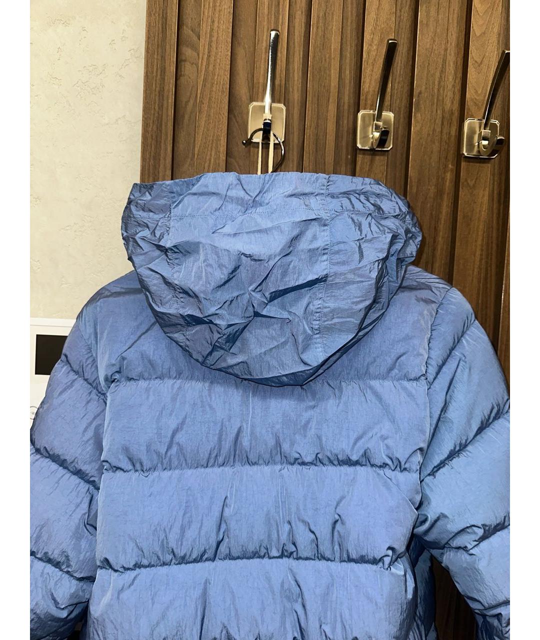 CP COMPANY Голубая полиамидовая куртка, фото 6