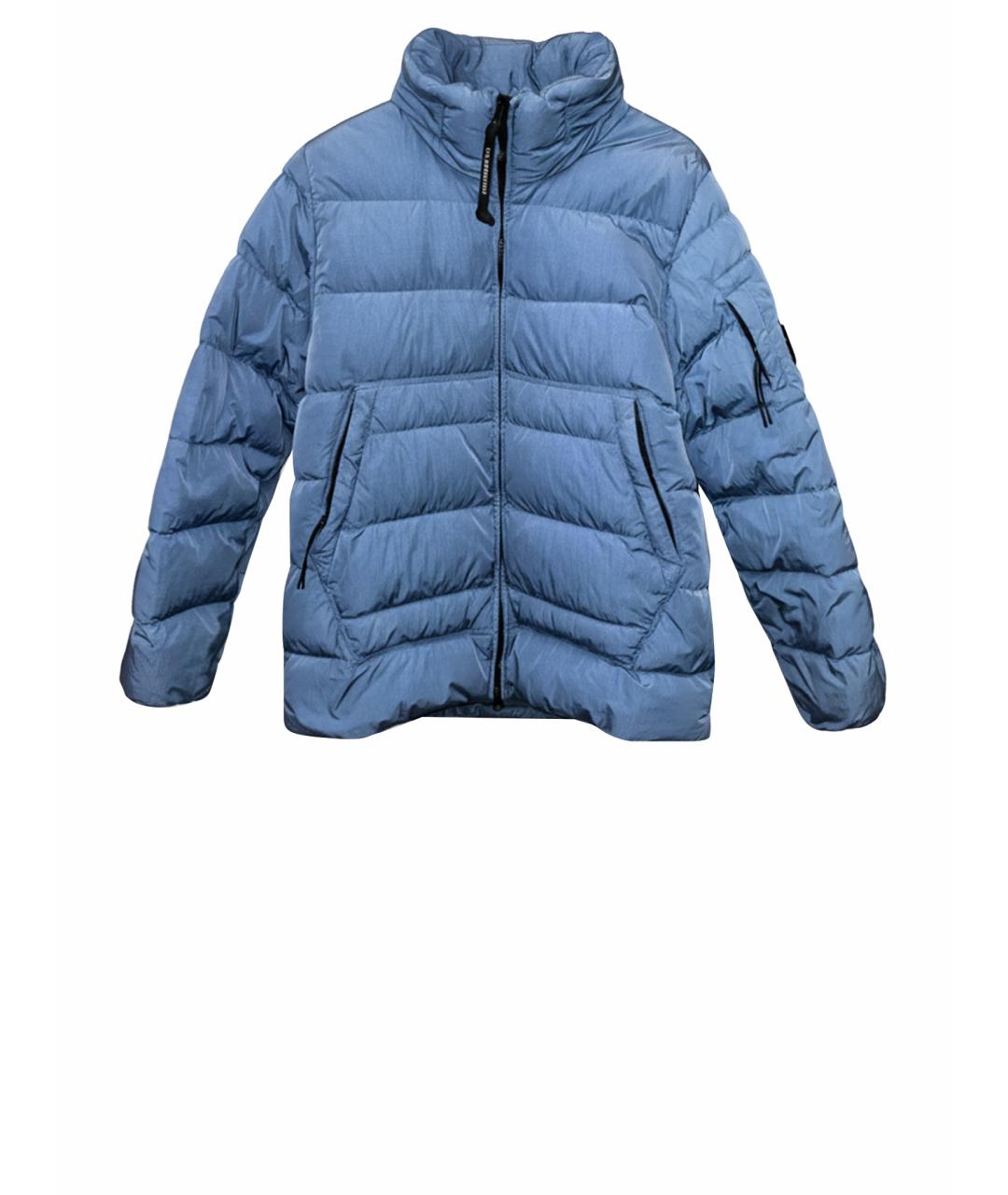 CP COMPANY Голубая полиамидовая куртка, фото 1