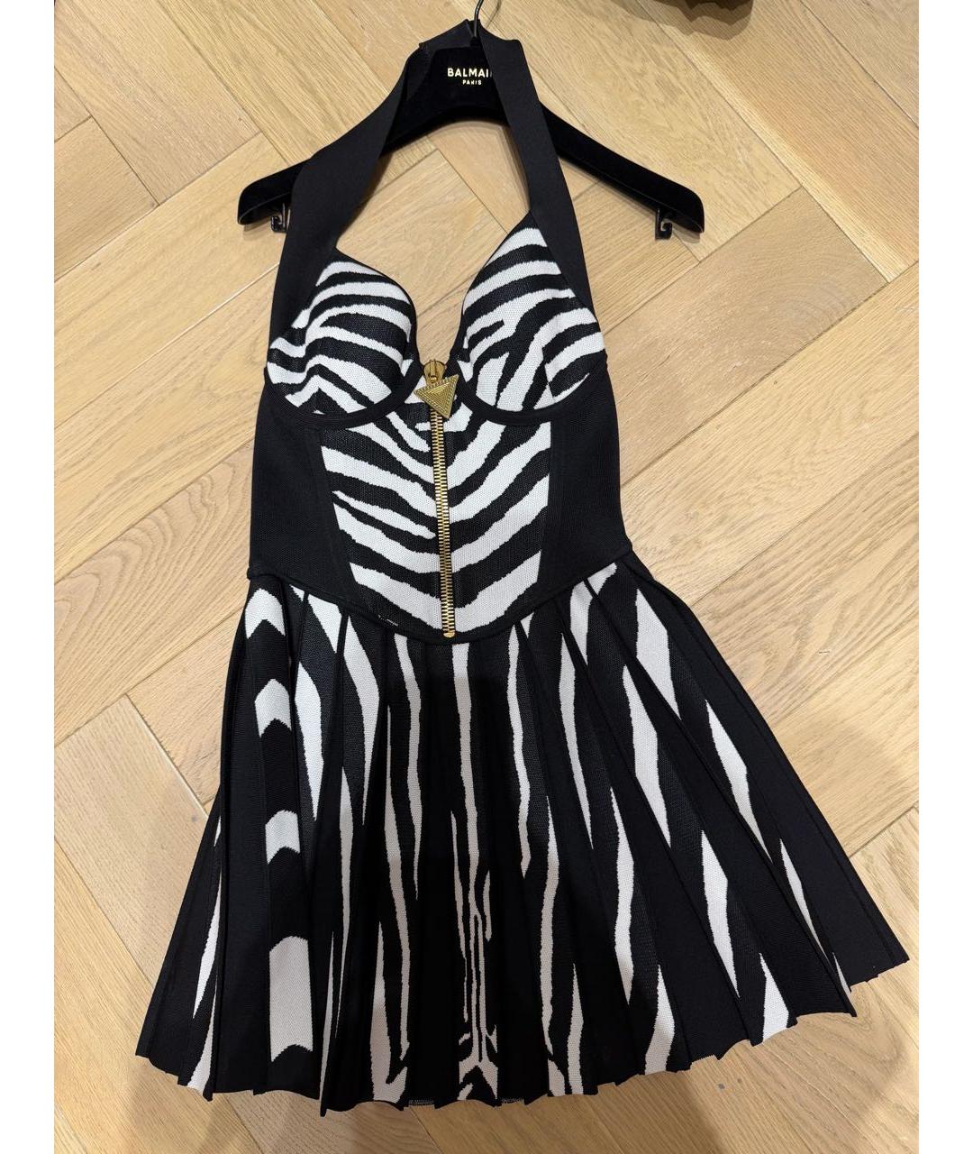 BALMAIN Мульти коктейльное платье, фото 5