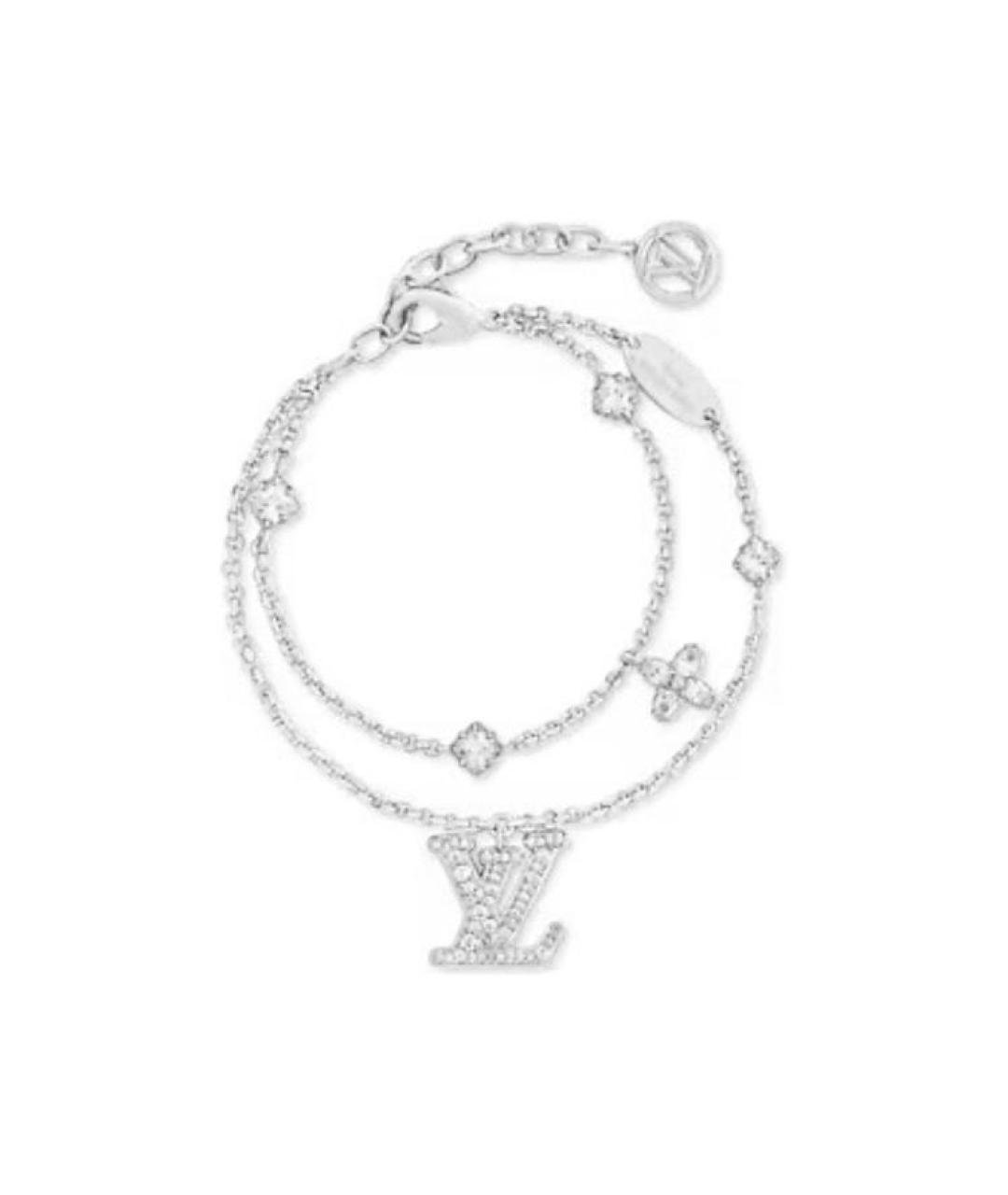 LOUIS VUITTON Серебрянный металлический браслет, фото 1