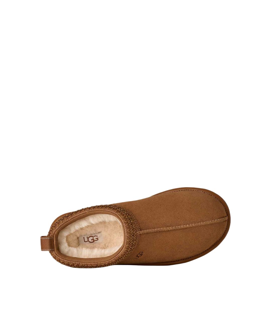 UGG AUSTRALIA Коричневые нубуковые ботинки, фото 4