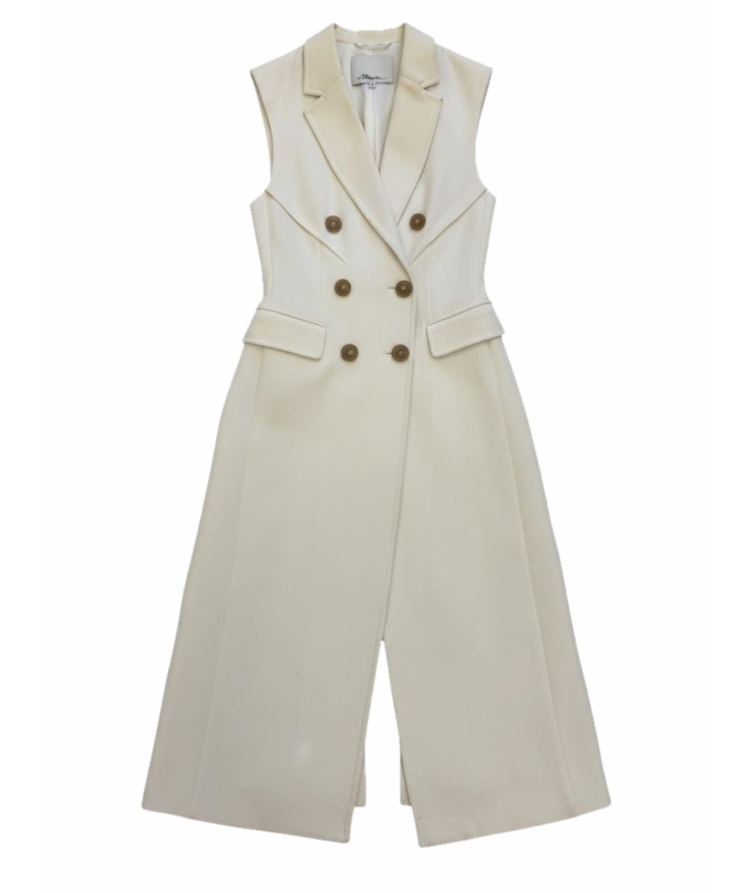 3.1 PHILLIP LIM Белое хлопковое платье, фото 1