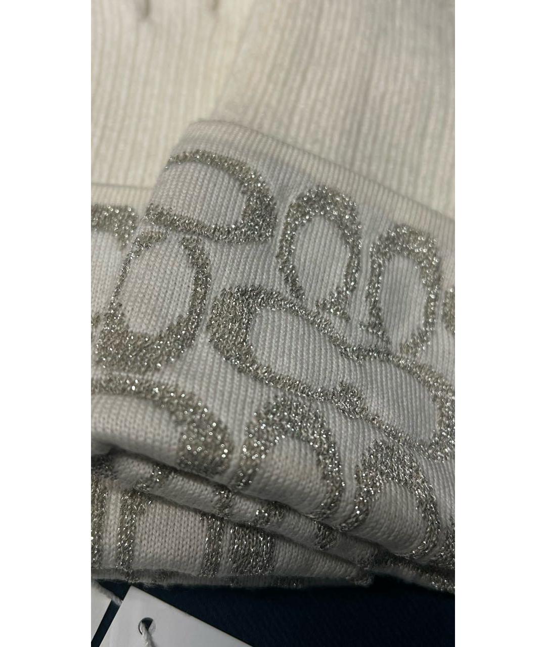 COACH Белые шерстяные перчатки, фото 3