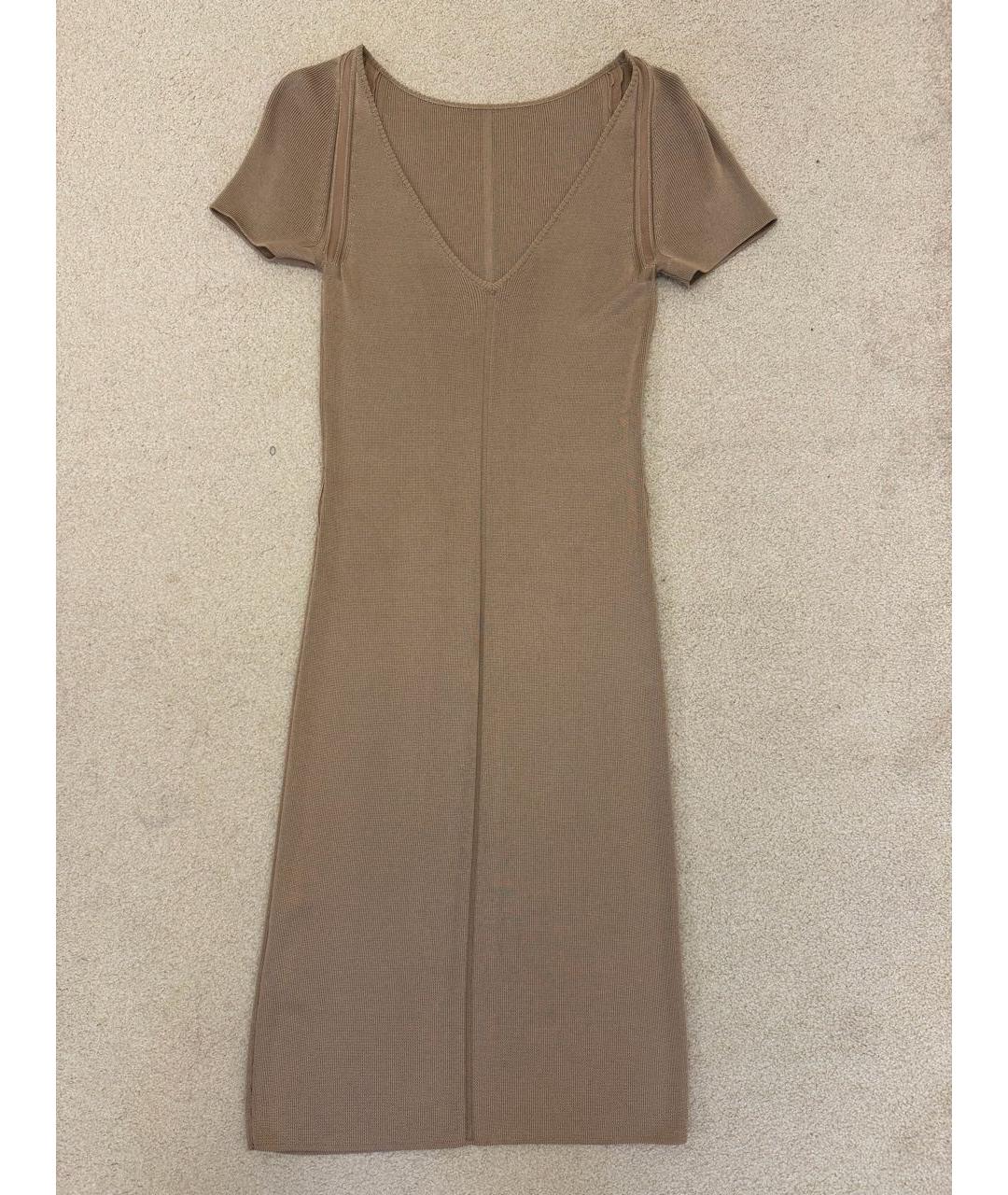 GUCCI Розовое вискозное вечернее платье, фото 2