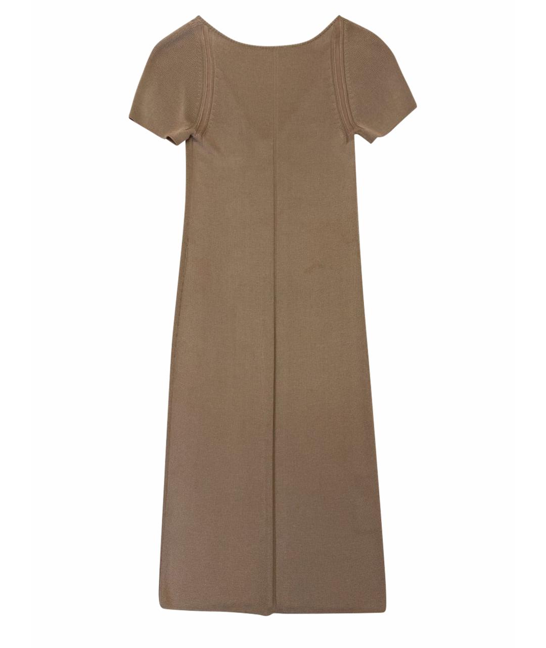 GUCCI Розовое вискозное вечернее платье, фото 1