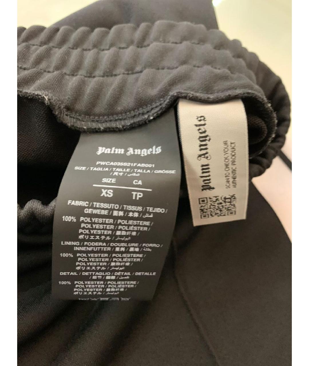 PALM ANGELS Черный полиэстеровый костюм с брюками, фото 5