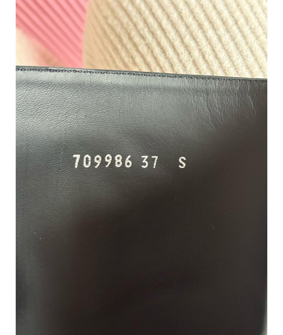 ALEXANDER MCQUEEN Черные кожаные ботильоны, фото 6