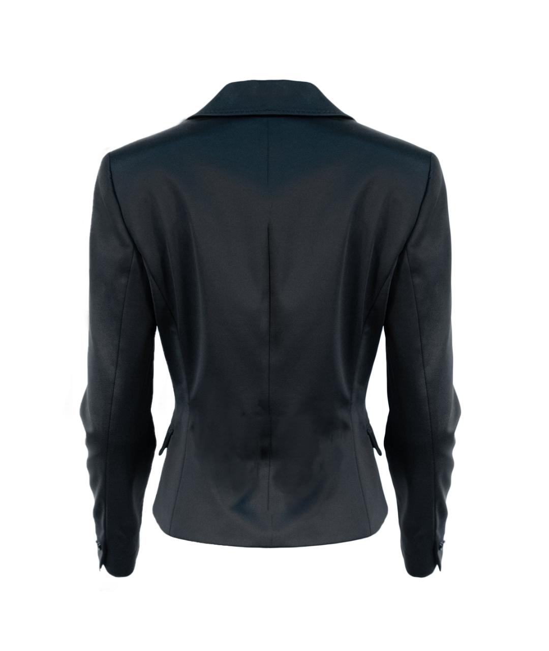 VERSACE Черный хлопковый костюм с юбками, фото 3