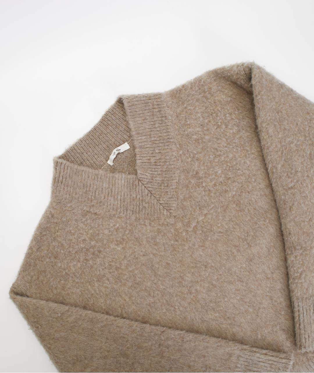 THE ROW Бежевый кашемировый джемпер / свитер, фото 3