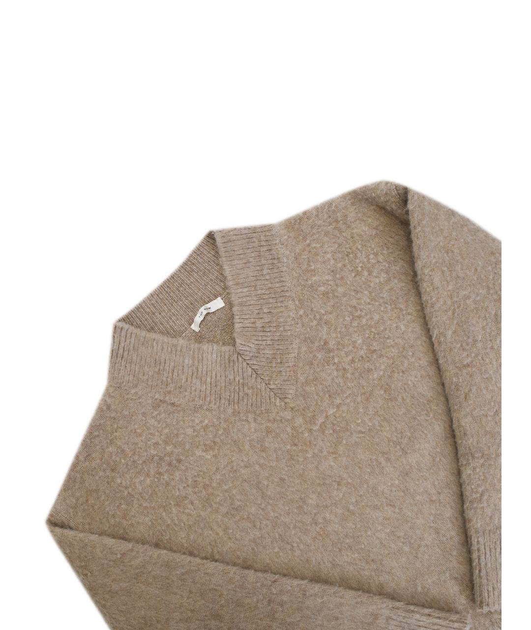 THE ROW Бежевый кашемировый джемпер / свитер, фото 11