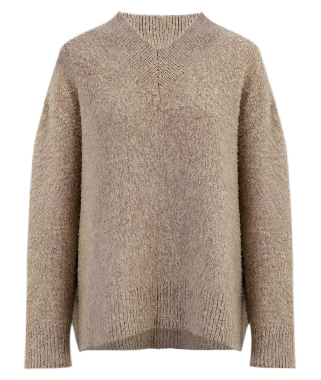 THE ROW Бежевый кашемировый джемпер / свитер, фото 1