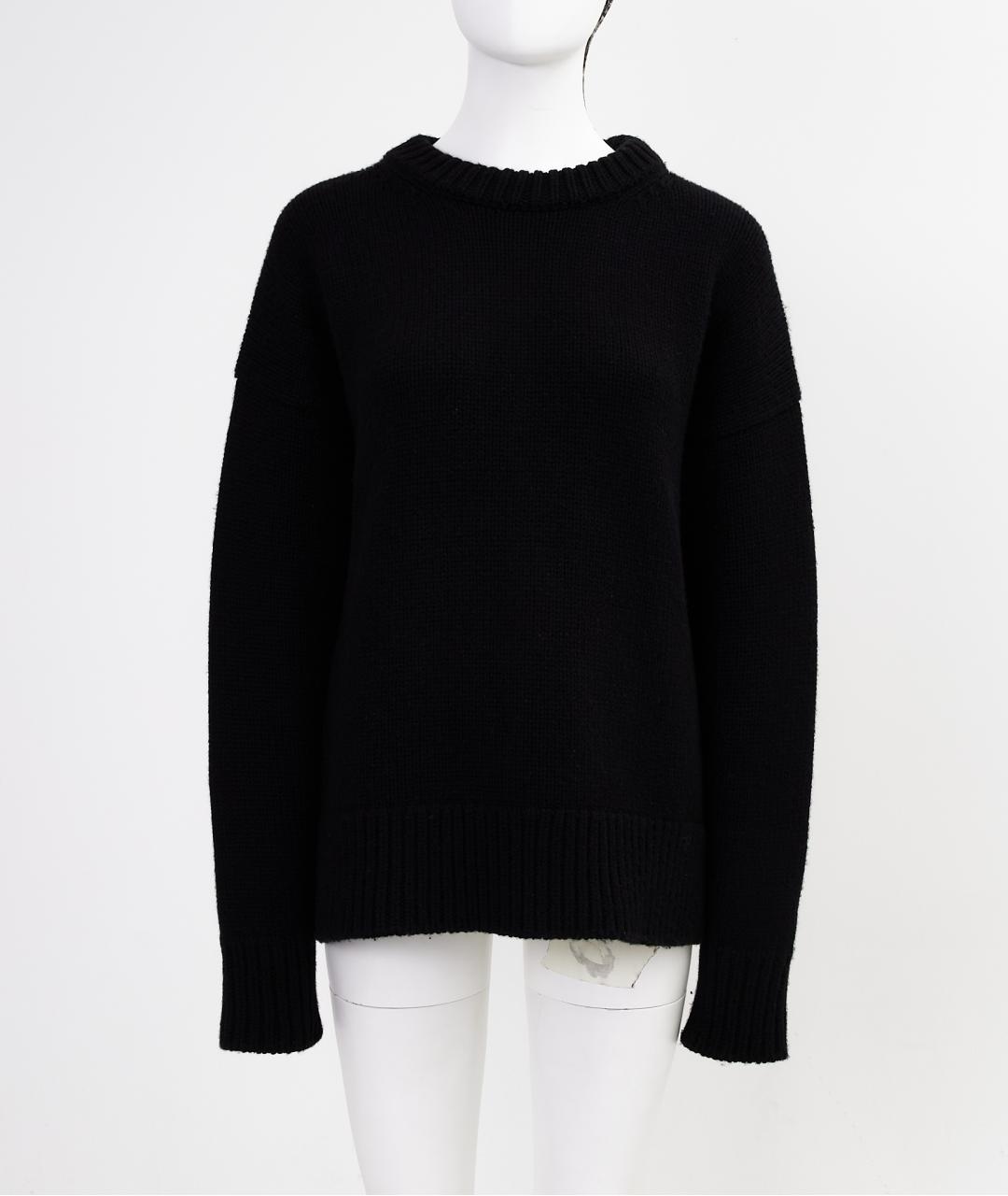 THE ROW Черный шерстяной джемпер / свитер, фото 7