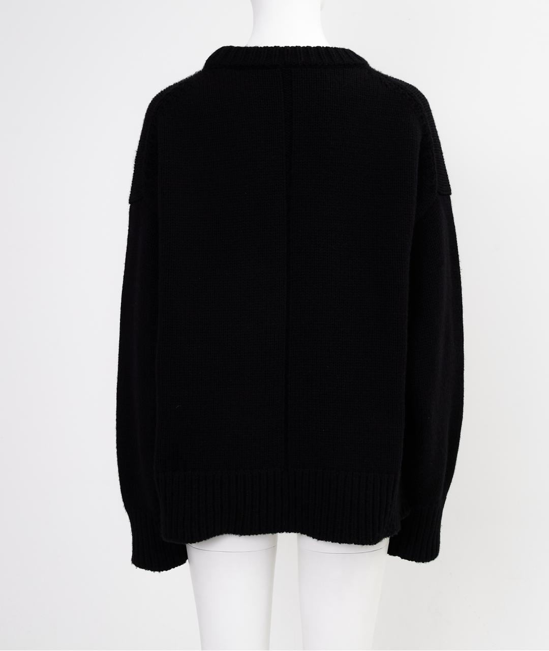 THE ROW Черный шерстяной джемпер / свитер, фото 2