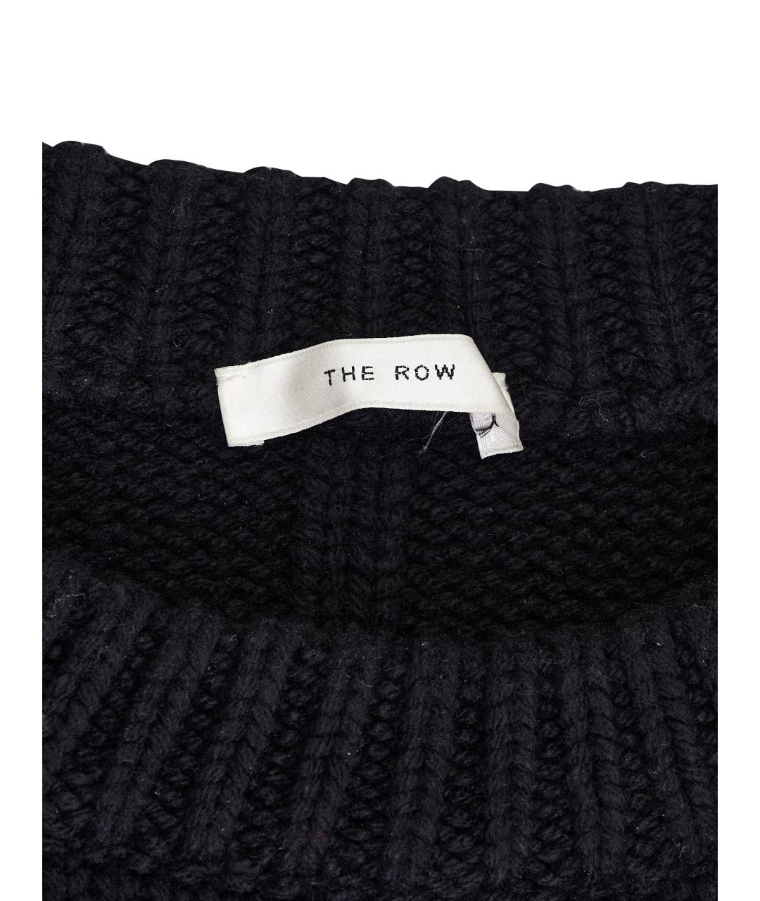 THE ROW Черный шерстяной джемпер / свитер, фото 10