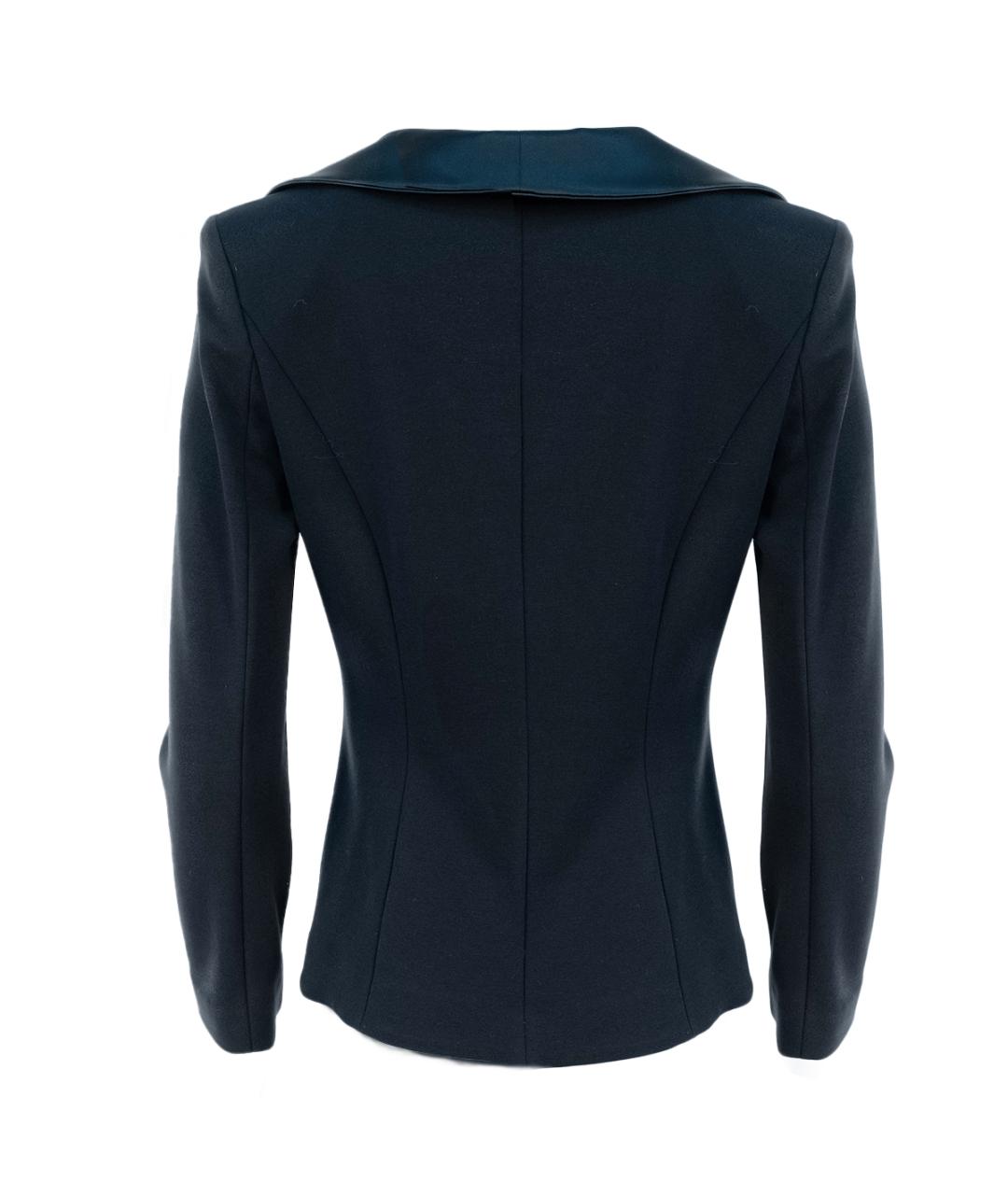 ARMANI COLLEZIONI Черный вискозный костюм с юбками, фото 3