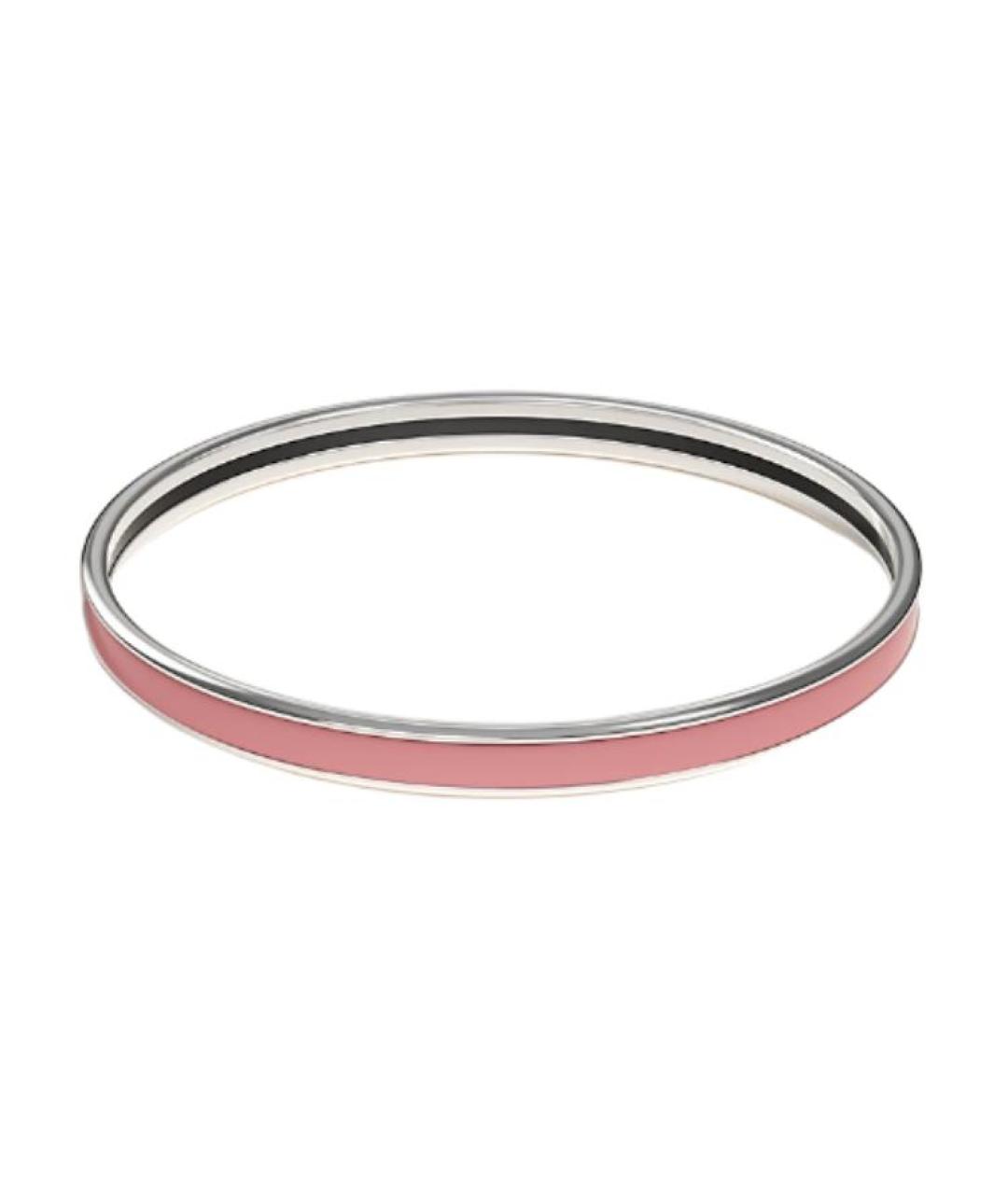 HERMES Розовый браслет, фото 2