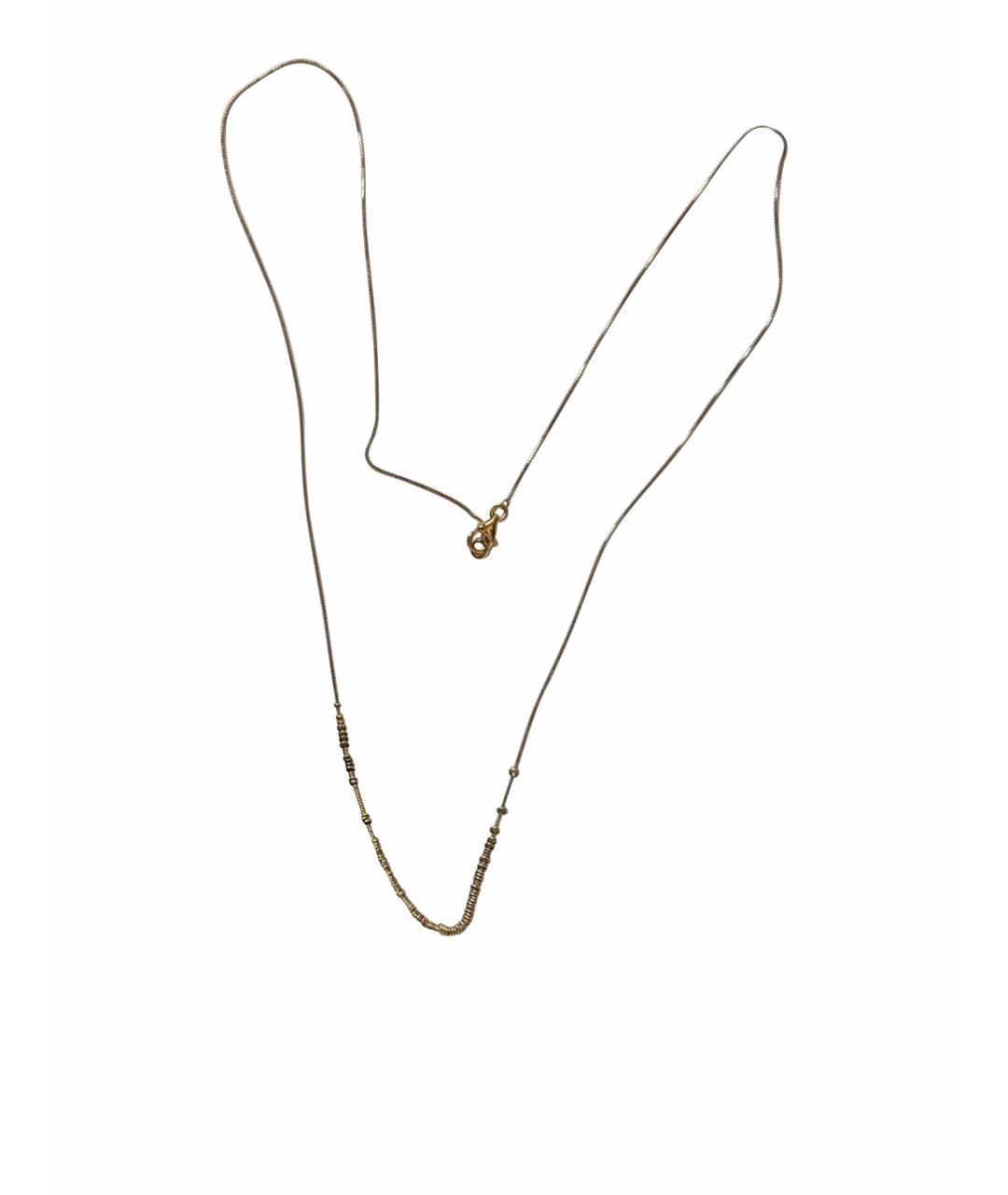 BOTTEGA VENETA Золотая металлическая цепочка, фото 1