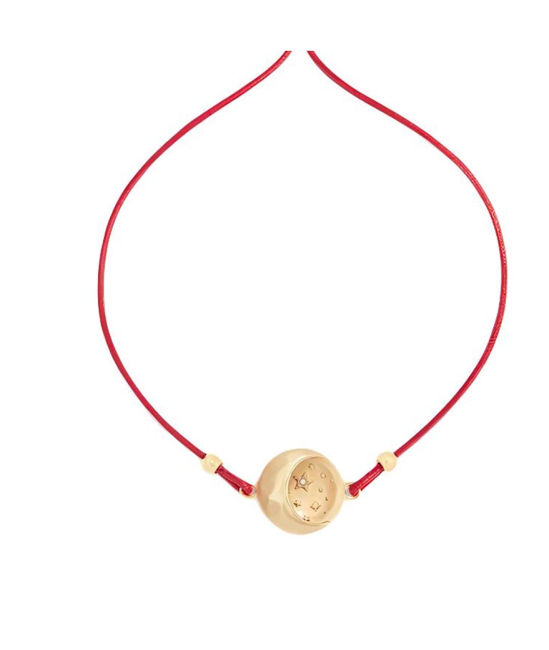 CHRISTIAN DIOR Красный металлический браслет, фото 2