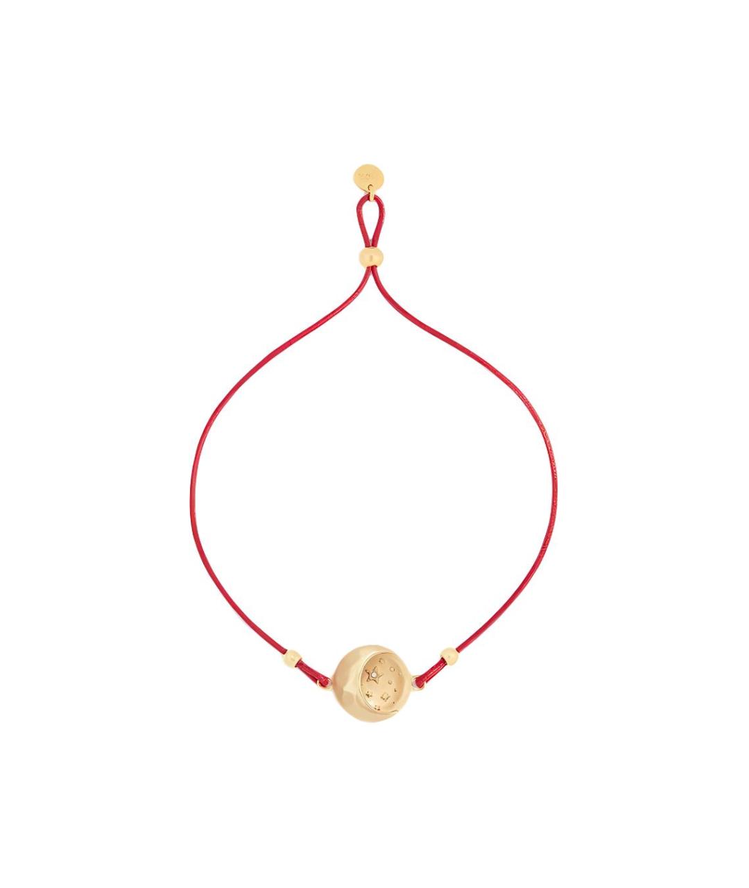 CHRISTIAN DIOR Красный металлический браслет, фото 1