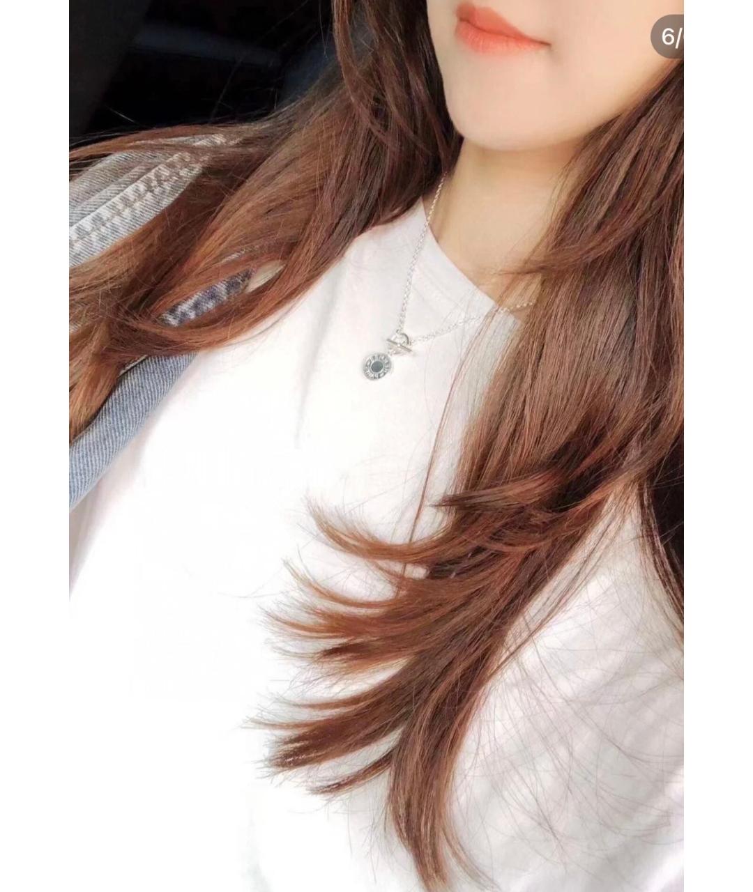 HERMES Серебряное серебряное колье, фото 4