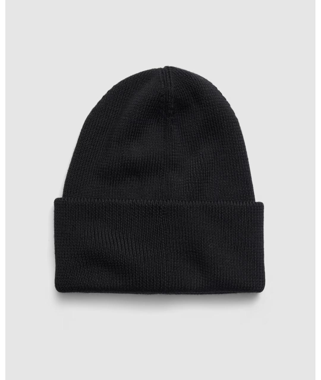 CANADA GOOSE Черная шерстяная шапка, фото 2