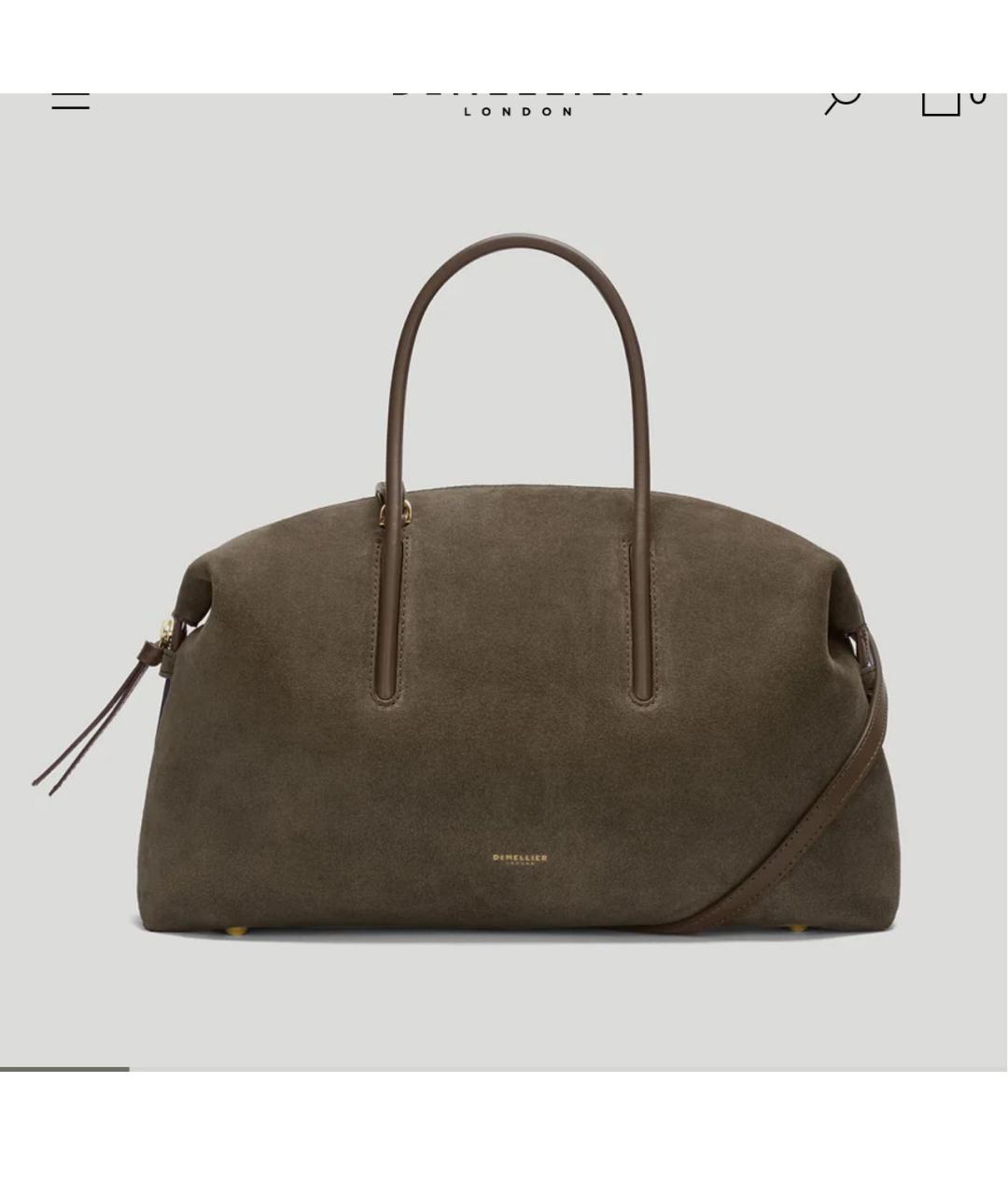 DEMELLIER Замшевая сумка тоут, фото 5