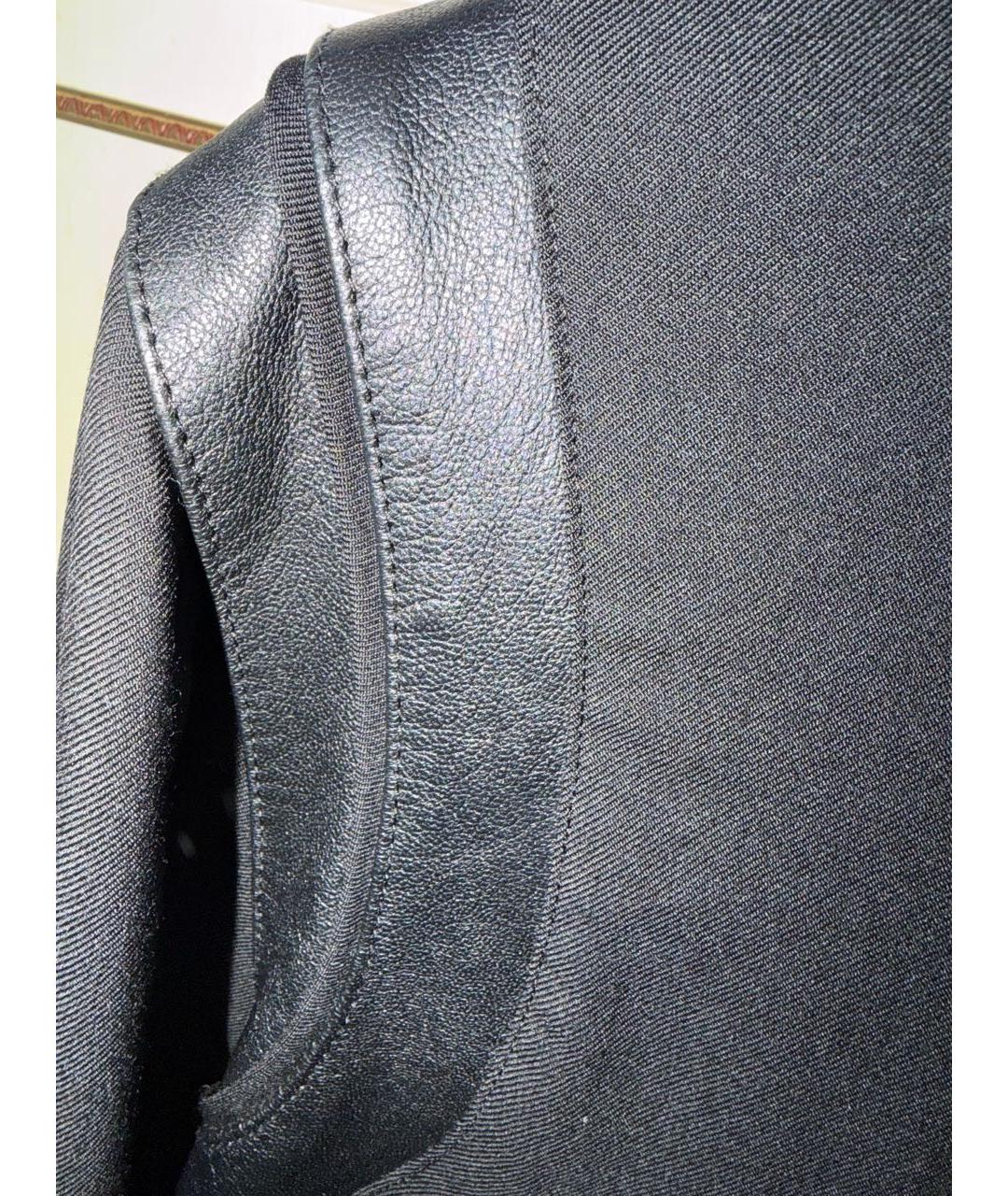 SAINT LAURENT Черная шерстяная куртка, фото 4