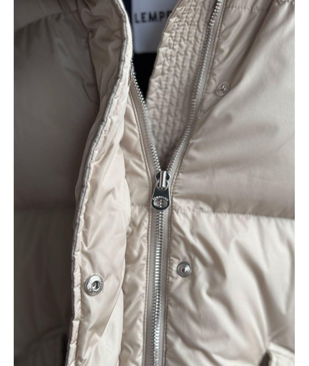 LEMPELIUS Бежевый пуховик, фото 5