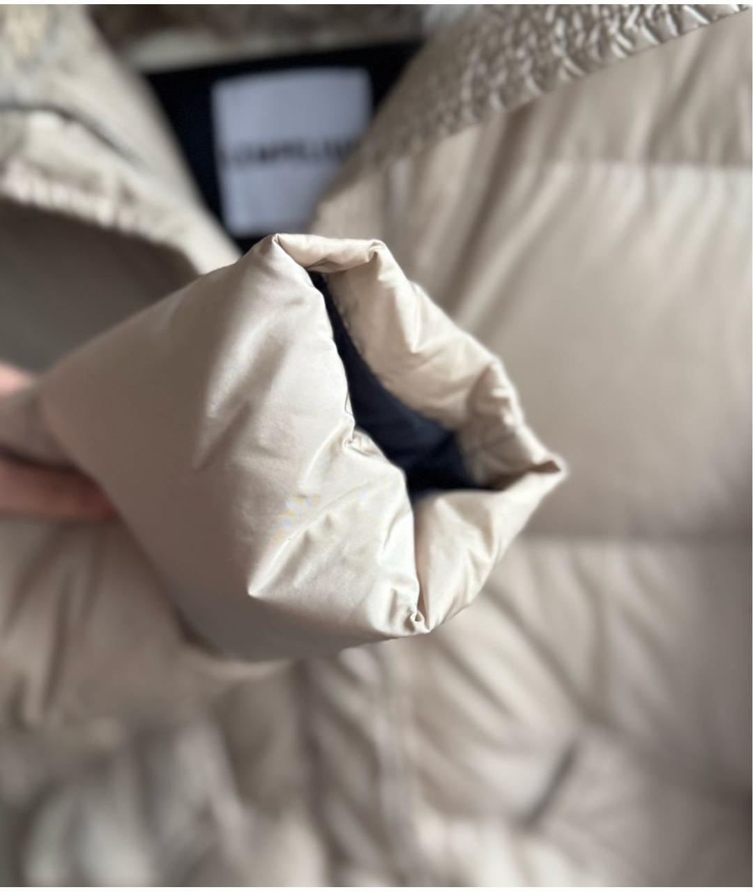 LEMPELIUS Бежевый пуховик, фото 4