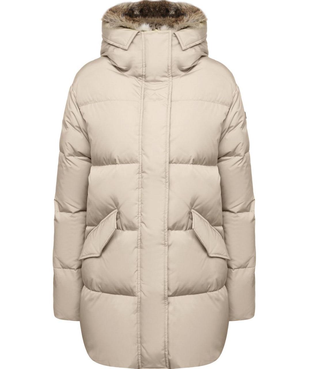 LEMPELIUS Бежевый пуховик, фото 1