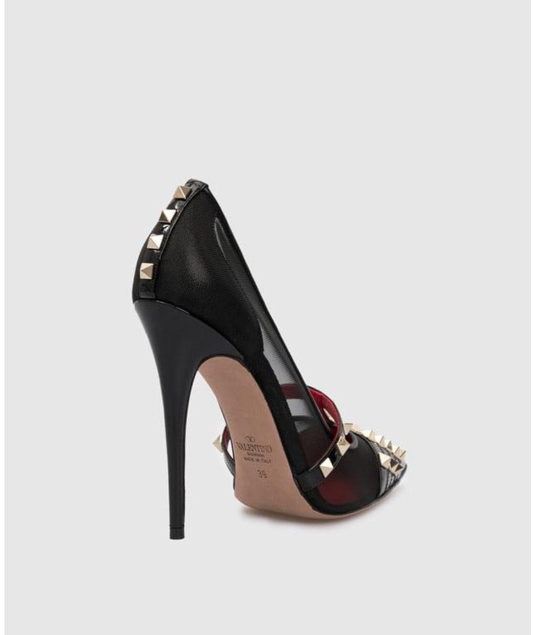 VALENTINO Черные туфли из лакированной кожи, фото 4