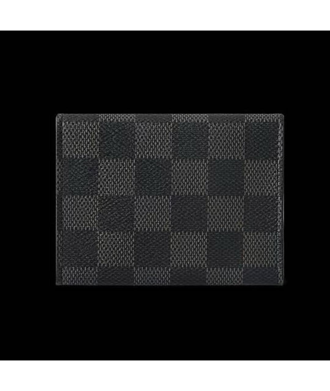 LOUIS VUITTON Черный кардхолдер, фото 5