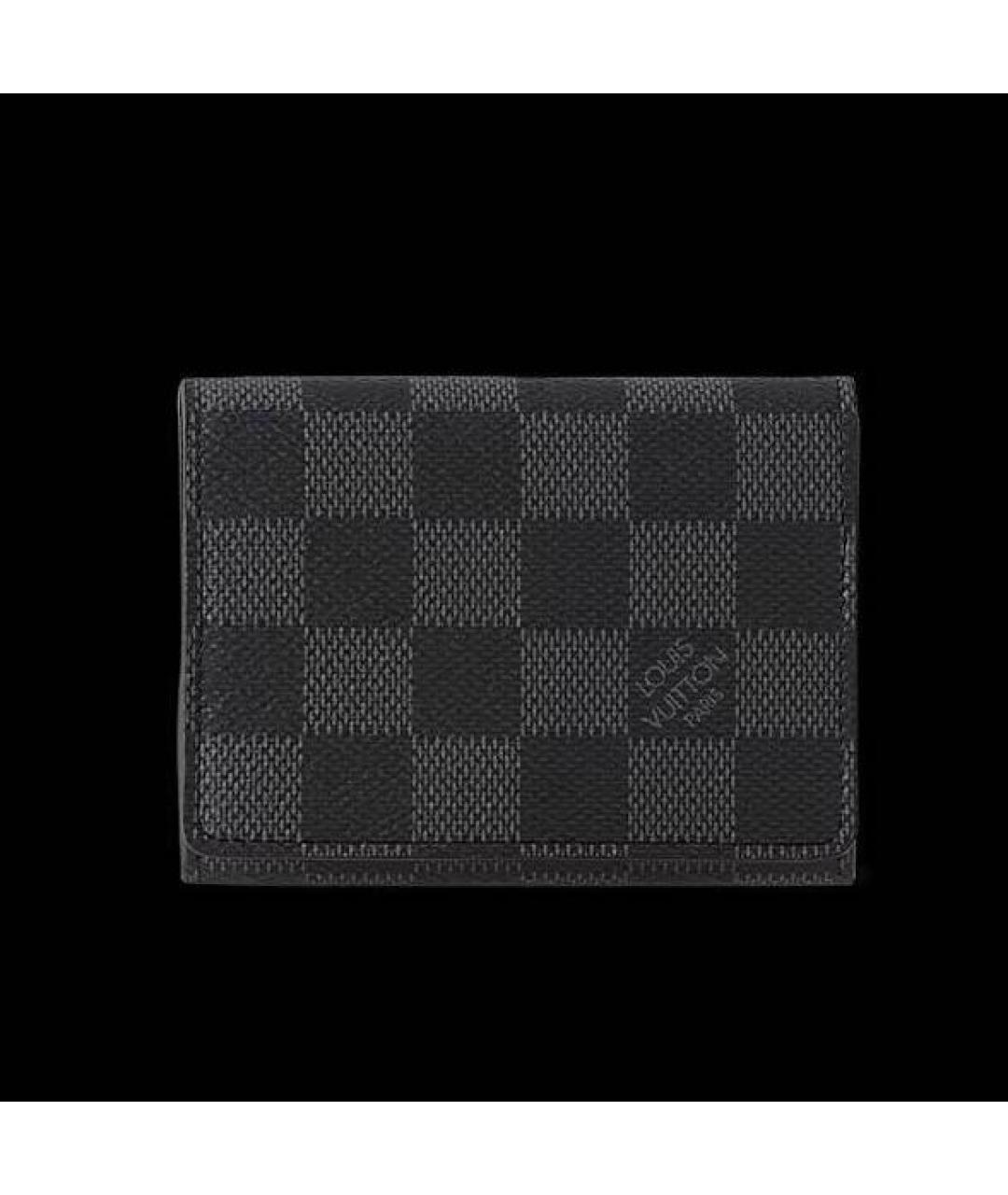 LOUIS VUITTON Черный кардхолдер, фото 7