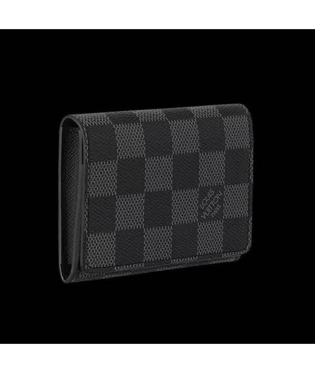 LOUIS VUITTON Черный кардхолдер, фото 3