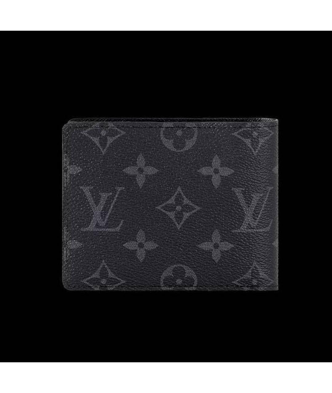 LOUIS VUITTON Черный кошелек, фото 7