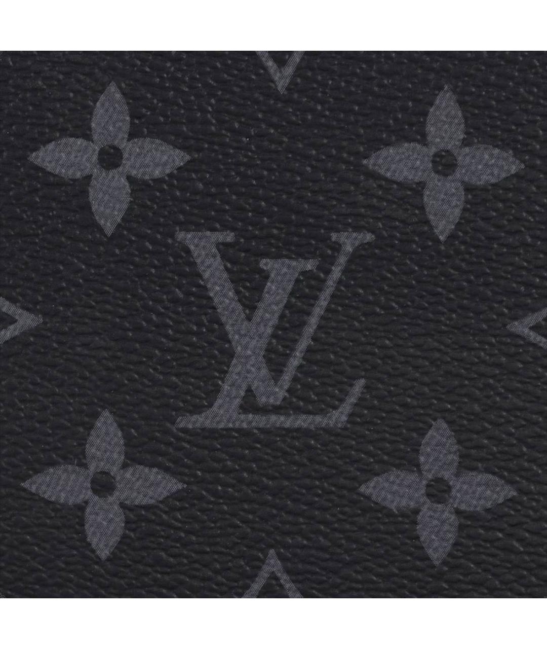 LOUIS VUITTON Черный кошелек, фото 6