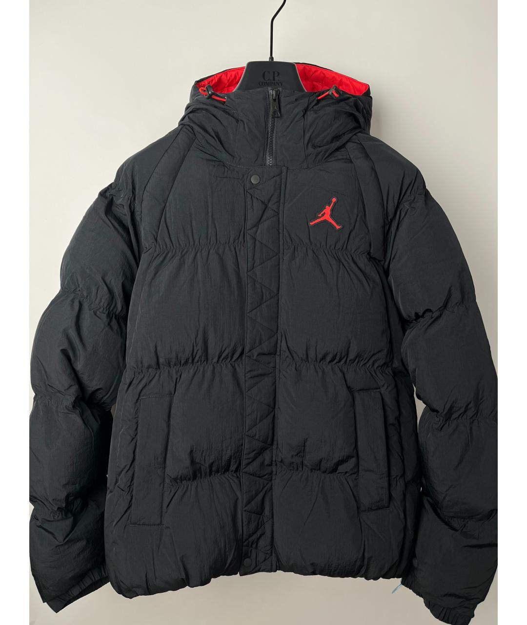 JORDAN Черная полиэстеровая куртка, фото 2