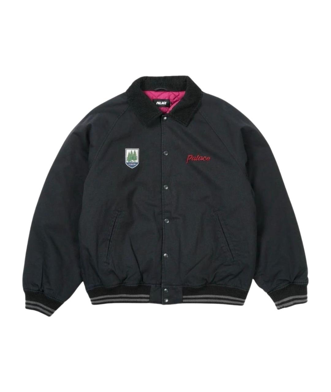 PALACE Черная хлопковая куртка, фото 1