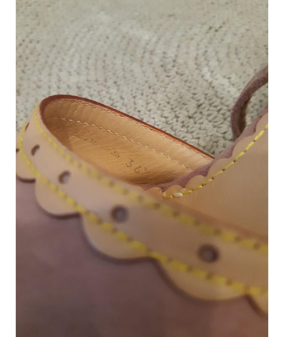 LOUIS VUITTON Фиолетовые замшевые эспадрильи, фото 7