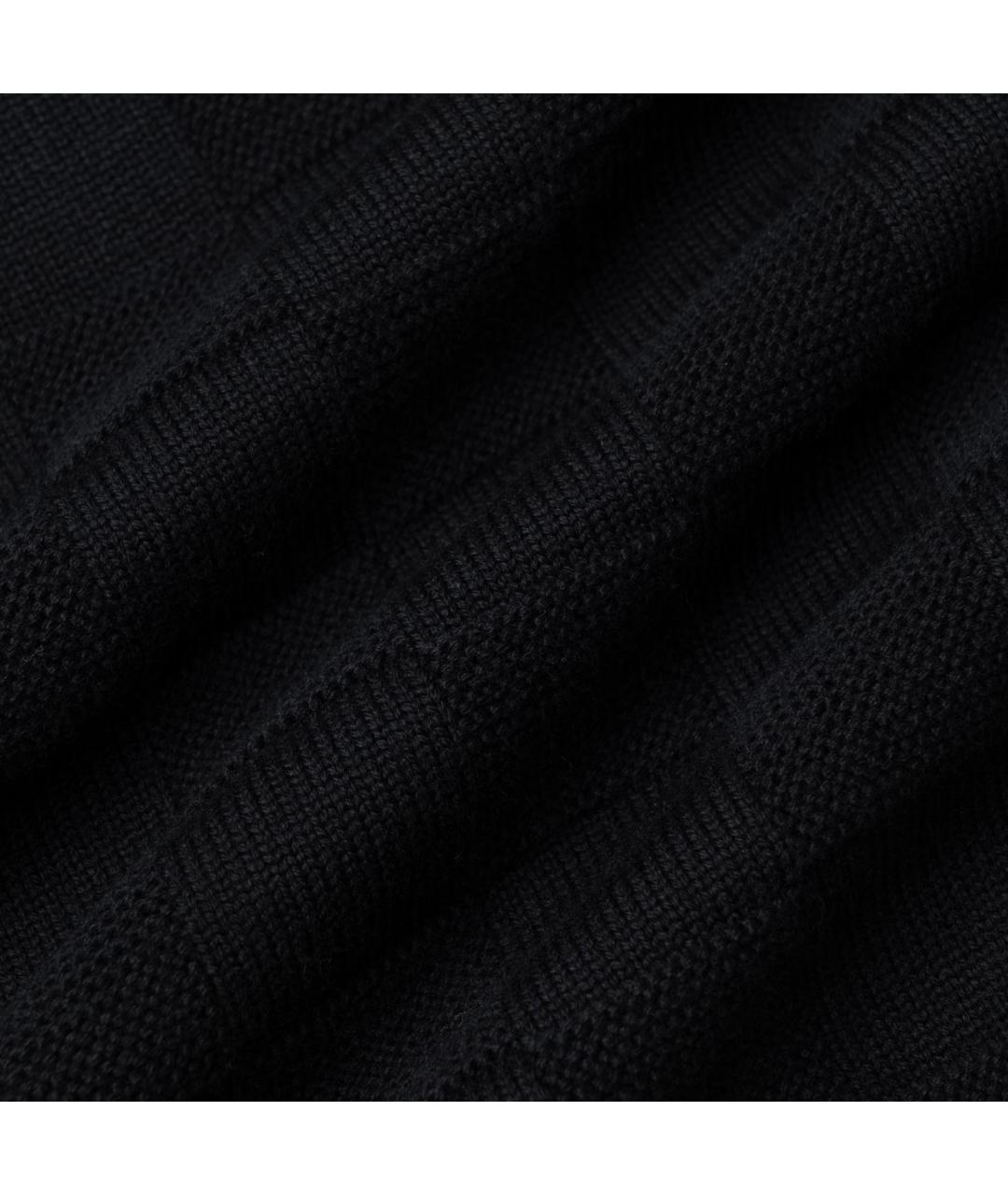 LOUIS VUITTON Черный шерстяной джемпер / свитер, фото 7